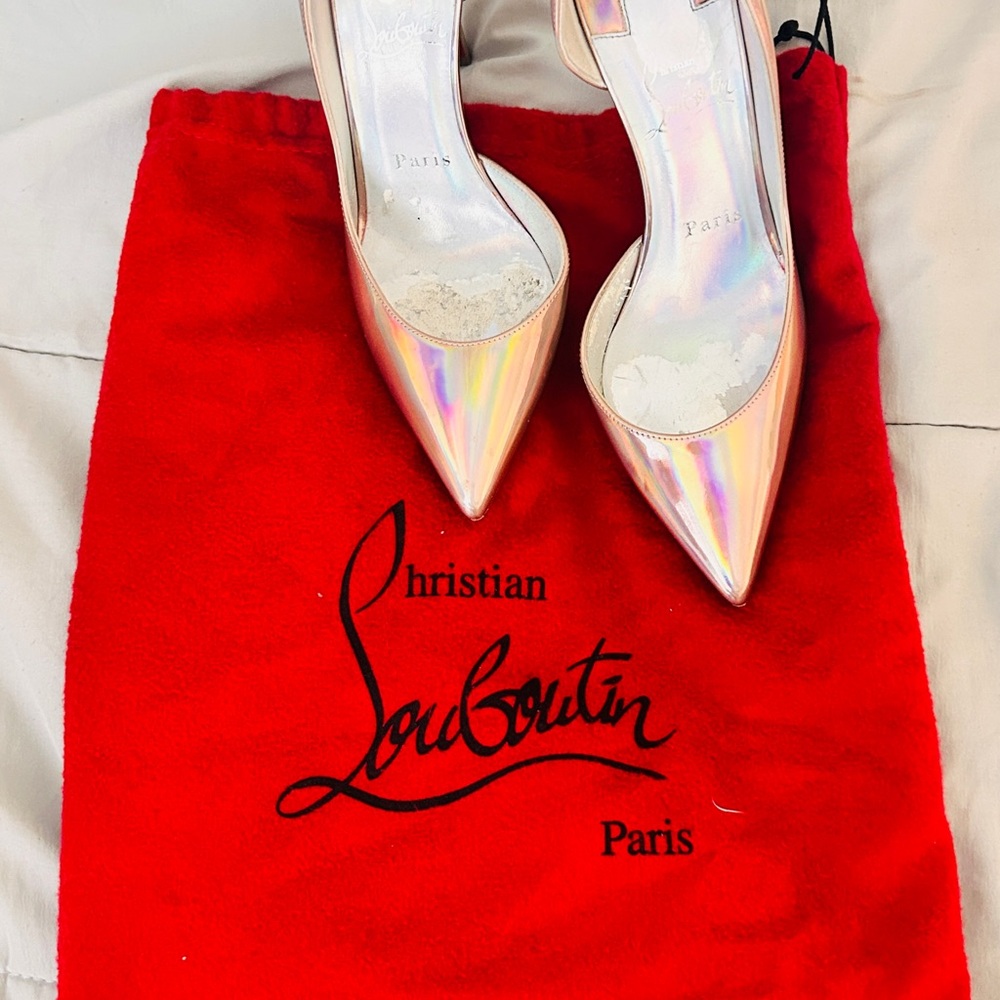 Christian Louboutin Iridescent Stilettos